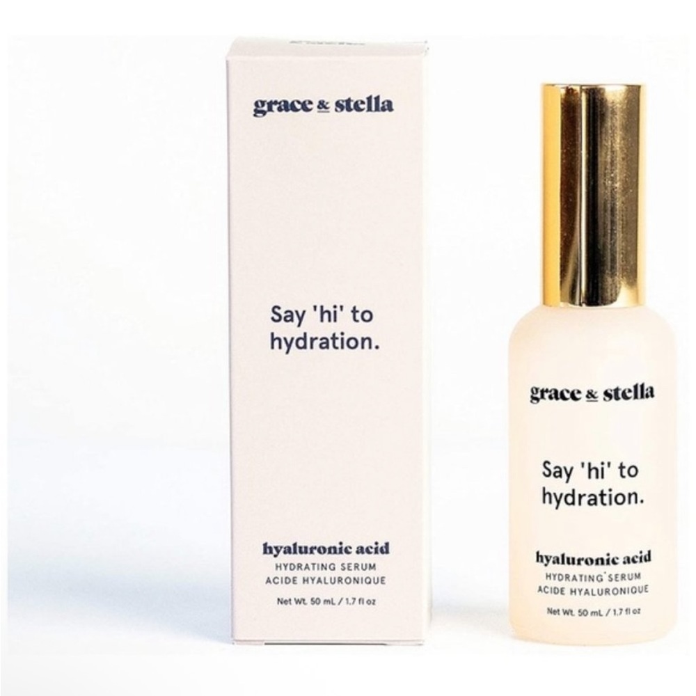 Grace & Stella Hyaluronic Acid Hydrating Serum 50ml NEW/Sealed - Picture 3 of 10
